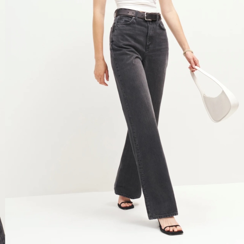 Reformation- Carly High Rise Slouchy Jean
